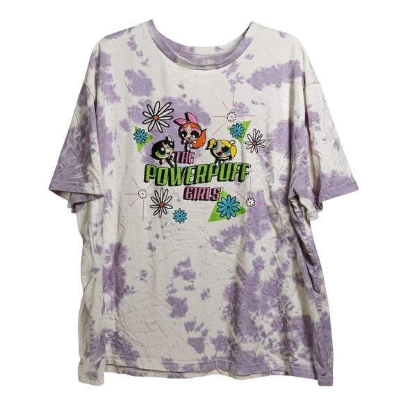 THE POWERPUFF GIRLS sugar, spice everything nice Cartoon Network tee plus sz 3X - Picture 1 of 4